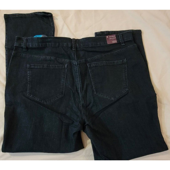 GLORIA VANDERBILT Women's Classic Amanda High Rise Tapered Jean Classic Fit 18W - Picture 6 of 8